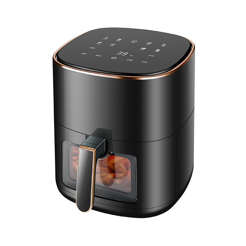 DH-518AS 6L Visulazation window electric air fryer with 12 programmable presets visulization window electrical air fryer