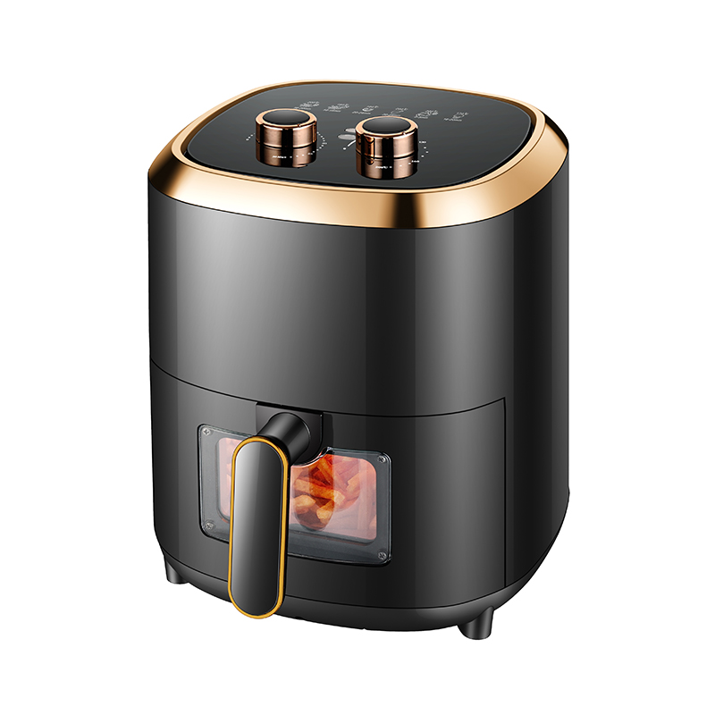 DH-618S 3.5L Mechanical air fryer with transparent visualization window 