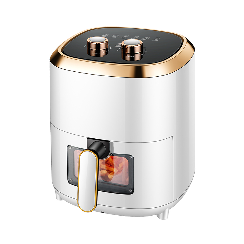 DH-618S 3.5L Mechanical air fryer with transparent visualization window 